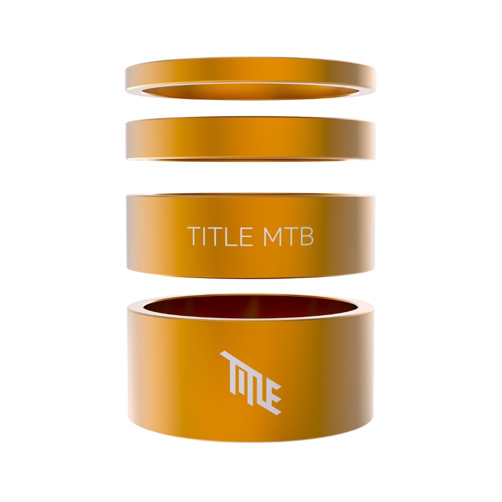 Entretoises De Direction Title Aluminium 1-1/8" - Gold