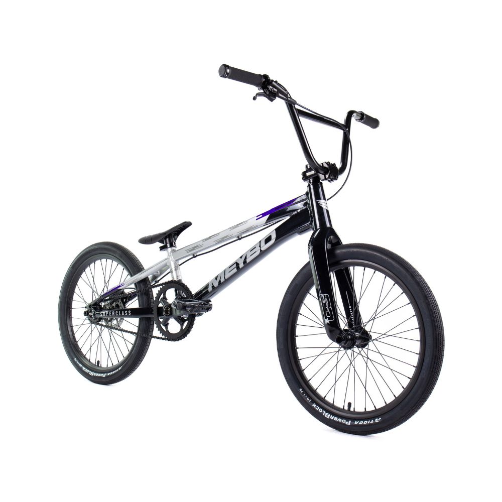 Meybo Superclass 2026 Bmx - Black/Grey/Purple - Pro 23"