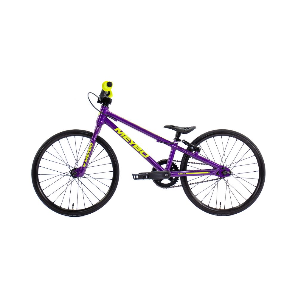 Bmx Meybo Rascal 18" - Purple/Neon Yellow - Micro