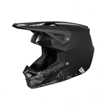 Shot Speed Helmet - Battle Black Matt