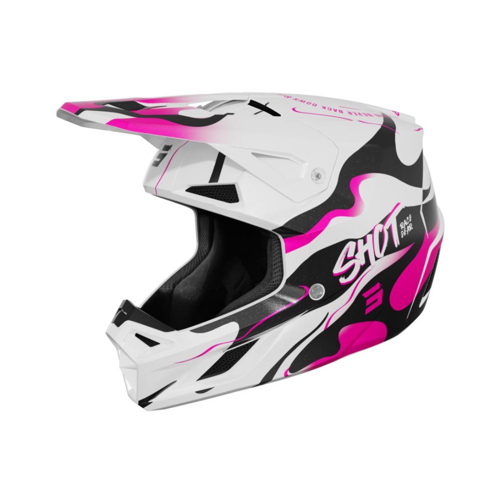 Shot Speed Helmet - Beast Pink Pearly
