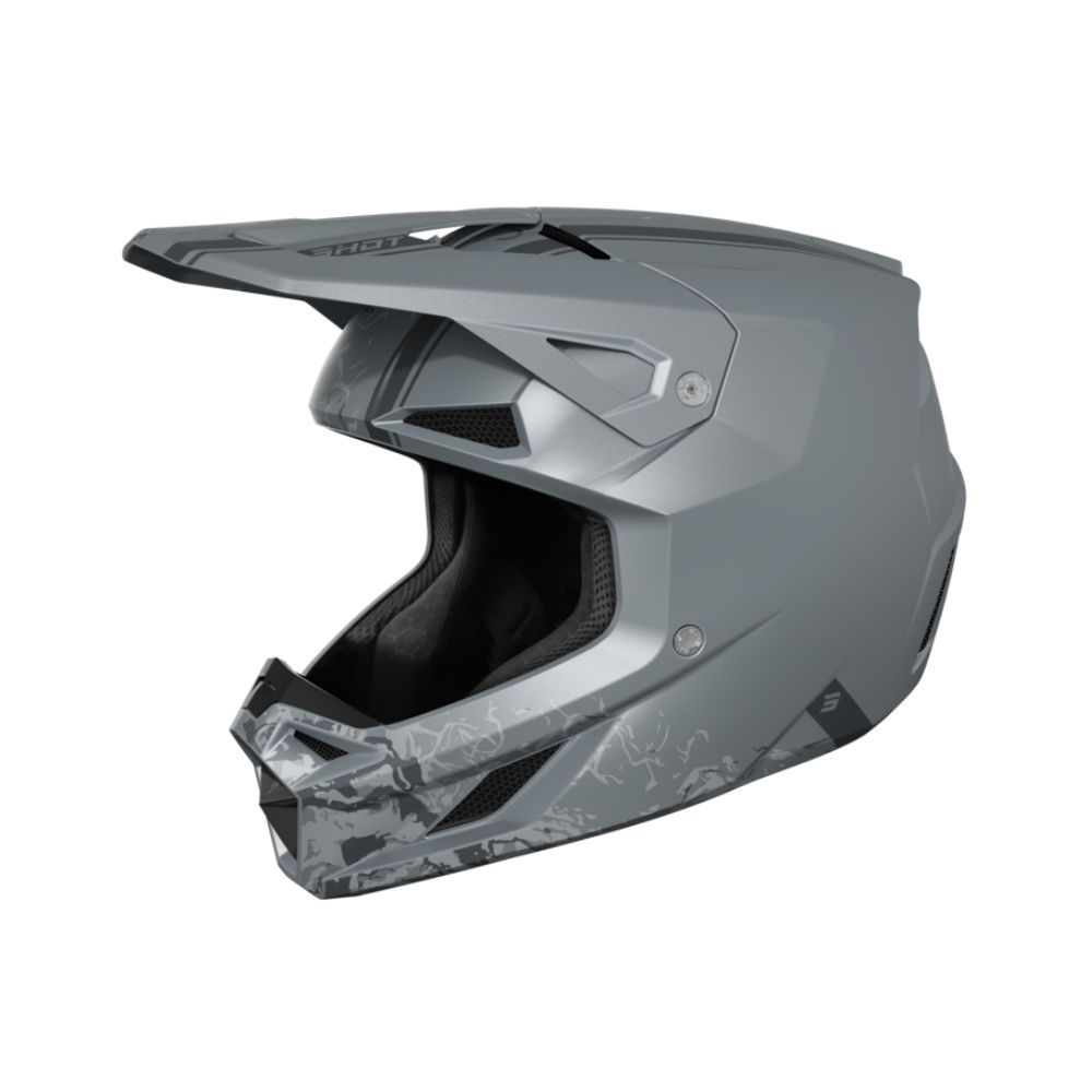 Casque Shot Speed - Battle Grey Matt