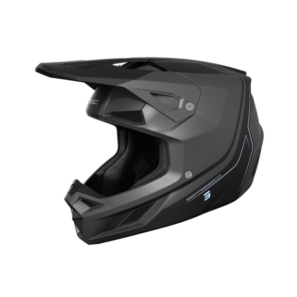 Casque Shot Speed - Fury Grey Matt