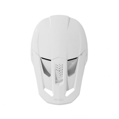 Shot Speed Helmet - Solid White Glossy