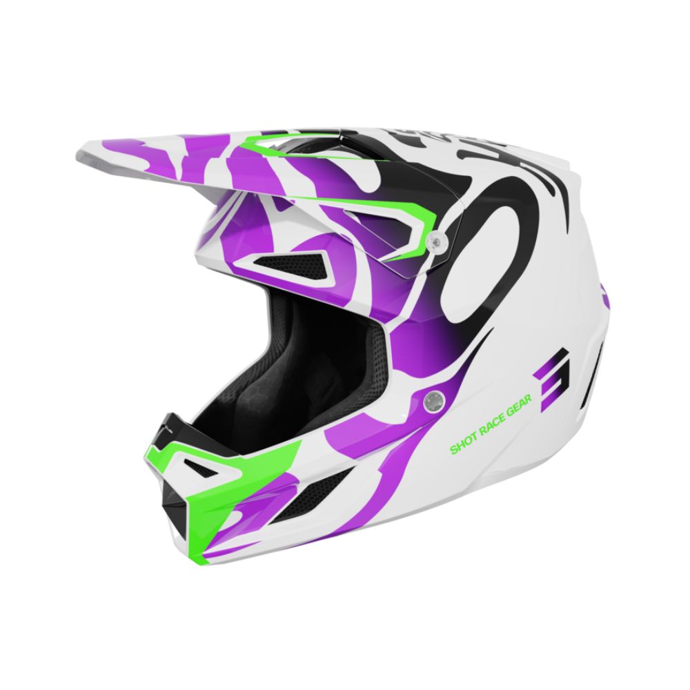 Shot Speed Kid Helmet - Ghost Purple Glossy