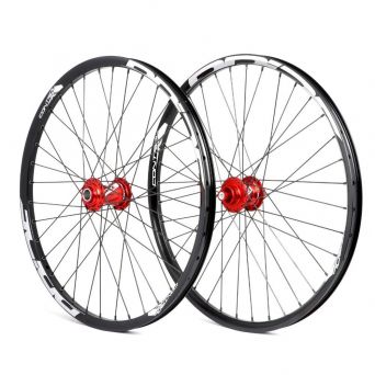 Roues 24" (507) Pride Control V2 20/15mm Disque - Red
