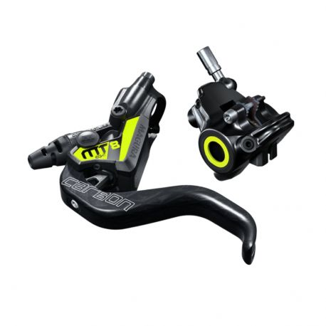 Magura MT8 SL FM Disc Brake Kit - Flatmount - Neon Yellow