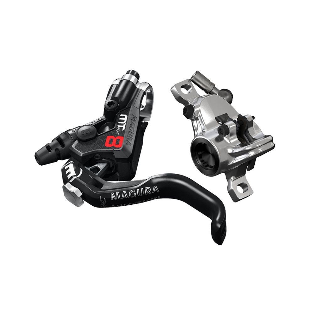 Magura MT8 PRO Disc Brake Kit - Postmount - Black/Silver