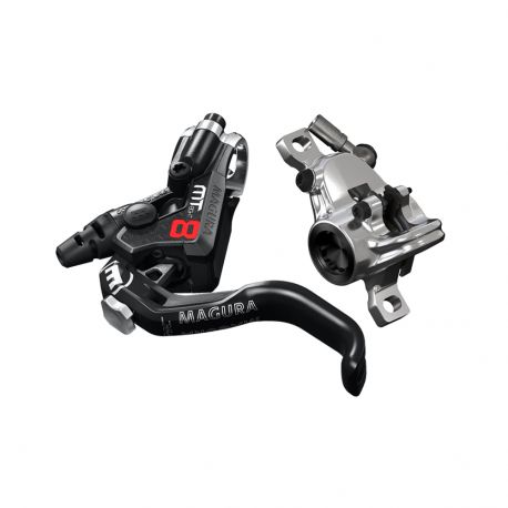 Magura MT8 PRO Disc Brake Kit - Postmount - Black/Silver