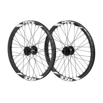 Wheels 20" (406) Pride Wave Matt White - Fusion 20/15mm - Black