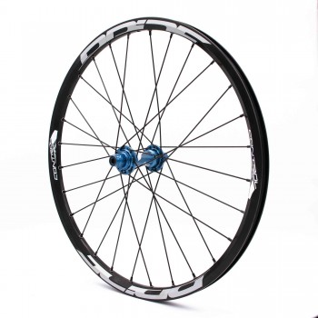 PAIRE DE ROUES PRIDE CONTROL EXP DISC 28H - BLUE 2