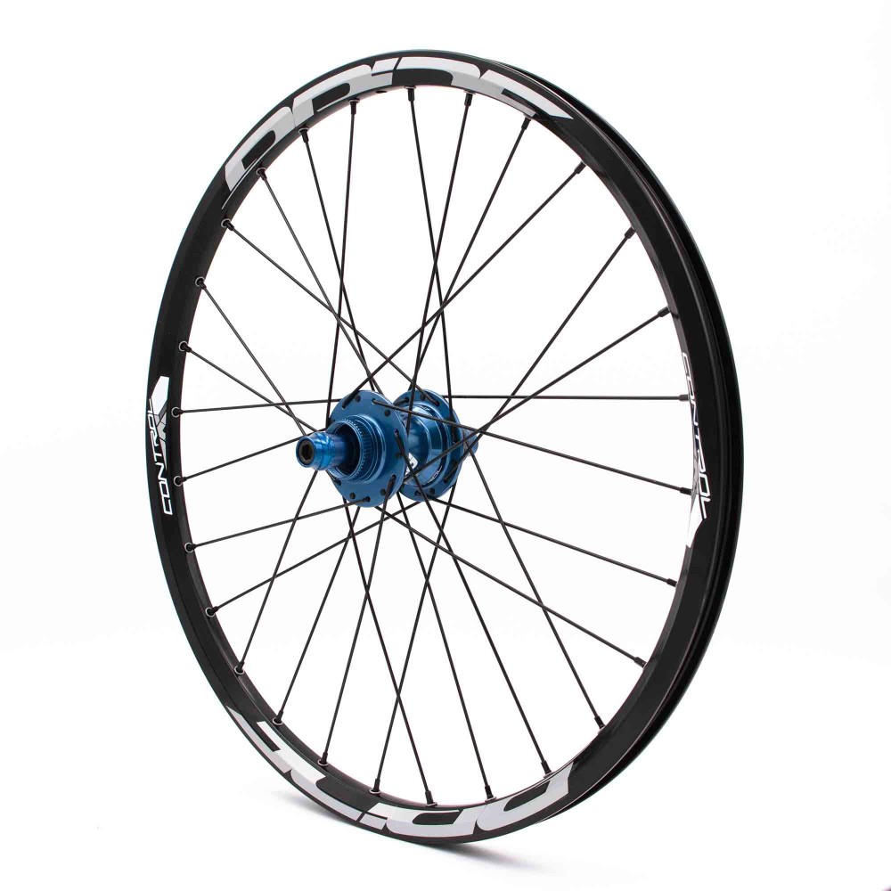 PRIDE CONTROL EXP DISC 28H WHEELSET BLUE
