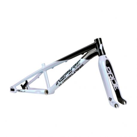 Inspyre Concorde V3 Frame/Fork Kit - Black / Galactic Irridium