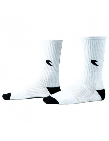 Chaussettes Tall Order Logo White W/ Black Logo