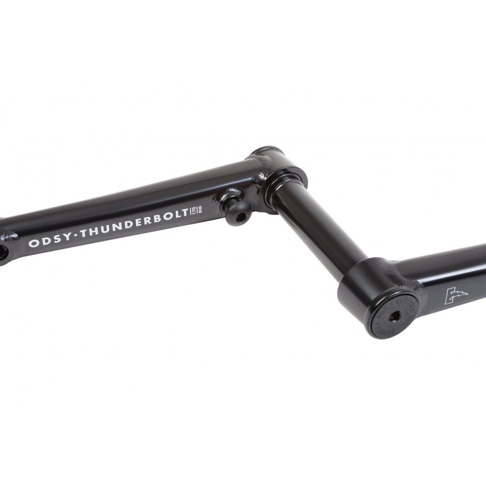 Odyssey Thunderbolt Cranks - RHD - Black