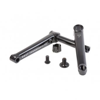 Odyssey Thunderbolt Cranks - RHD - Black
