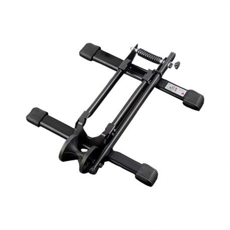 Forward folding bike rack