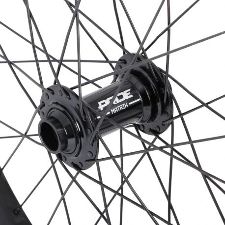 Roues 20" (406) Pride Wave Matt Black - Matrix 20/15mm - Black