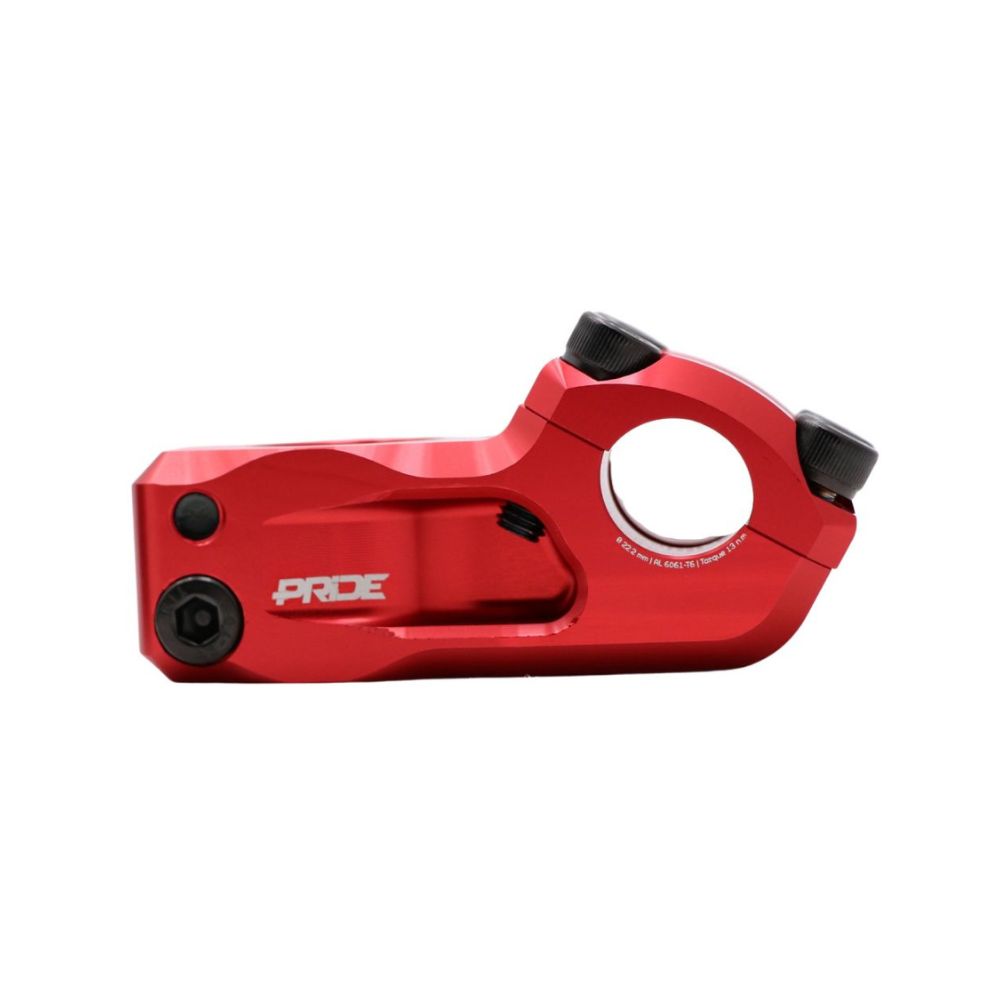 Potence Pride Cayman V2 Ø22.2mm - Rouge