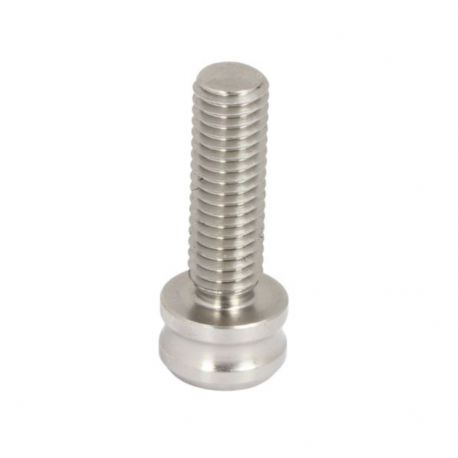 Pride Racing Stem Titanium M8 Screw Kit - Silver