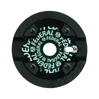 Federal Logo Solid Sprocket W/ Impact Guard Black 2