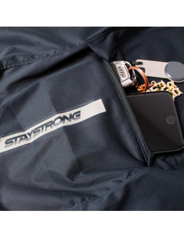 Stay Strong Warm Up Training Jacket Black