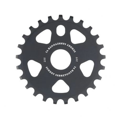 Sunday Sabretooth V2 Sprocket Black