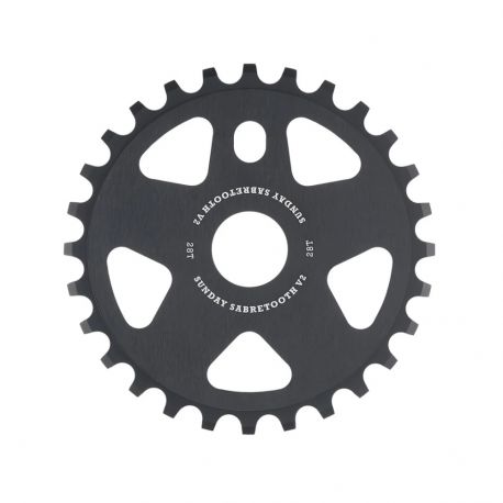 Sunday Sabretooth V2 Sprocket Black