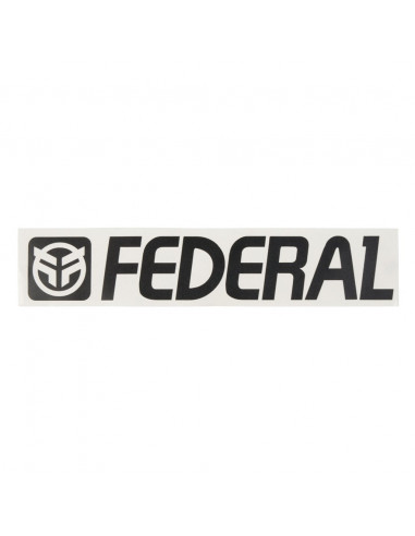 Sticker Federal 170mm Die Cut - Black