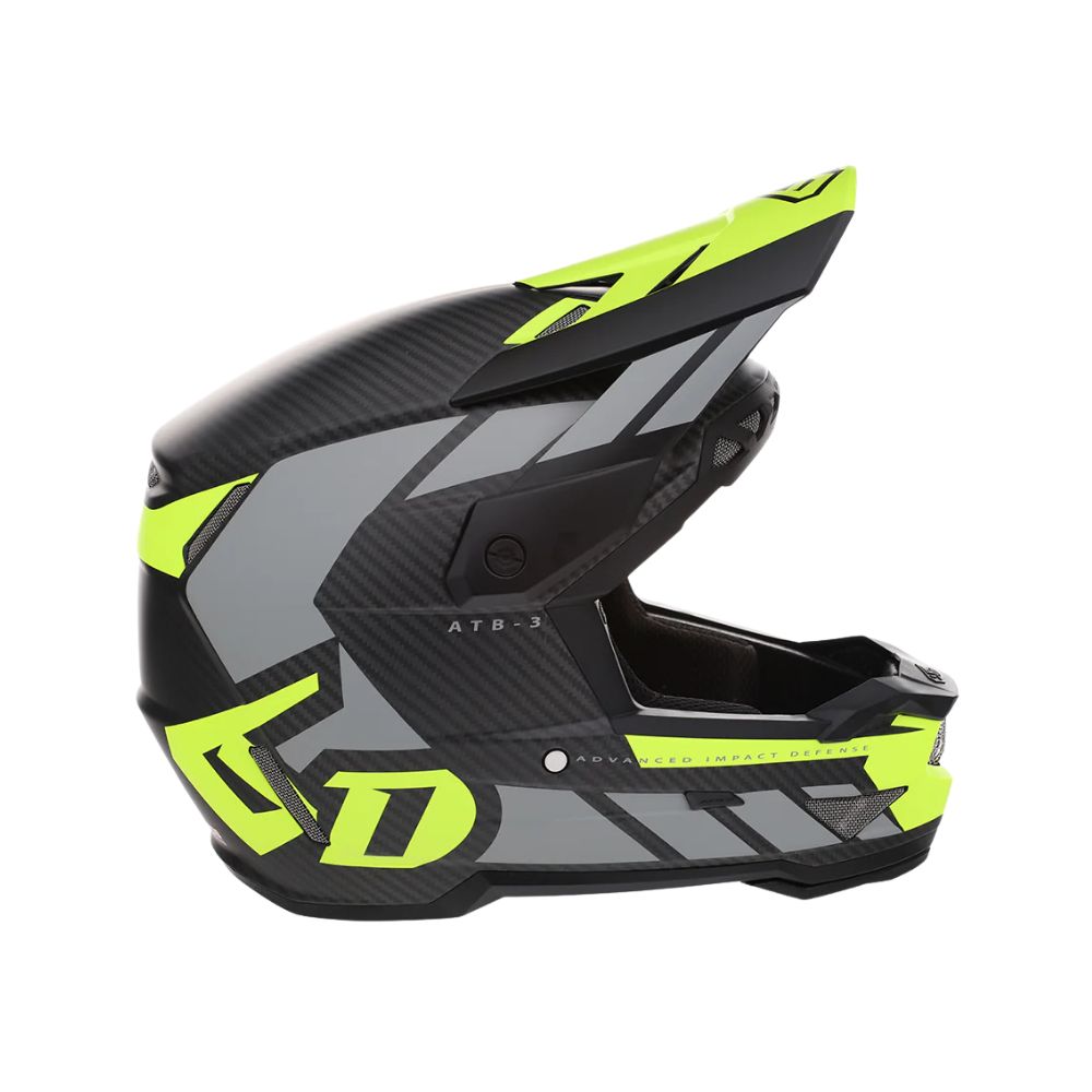 Casque 6D ATB-3 - LS Matt Neon Yellow