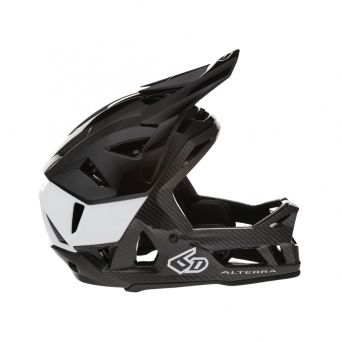 Alterra 6D Helmet - Gloss Black White