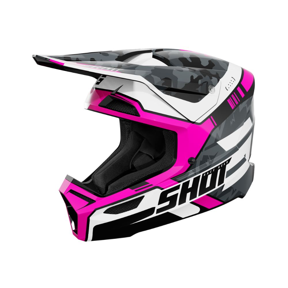 Shot Furious Helmet - Flash Pink Glossy