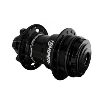 SD-X Sniper Evo Pro Rear Hub - 15mm - Black