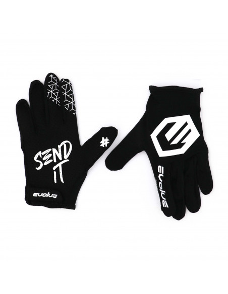 Evolve Send It Gloves Black/White