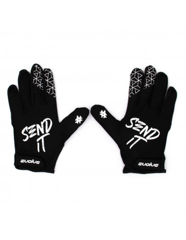 Evolve Send It Gloves Black/White