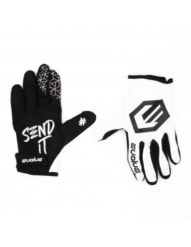 Gants Evolve Send It White/Black