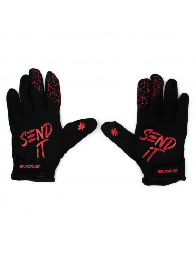 Evolve Send It Gloves Red/Black