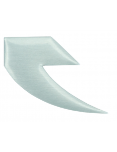 Badge Tall Order Logo Alu Flat Polished