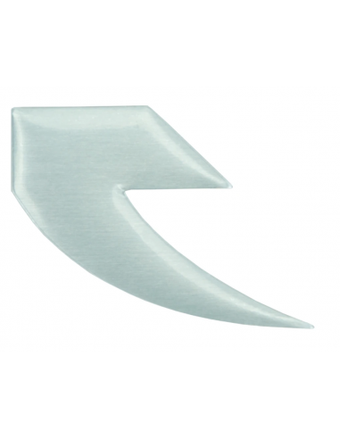 Badge Tall Order Logo Alu Flat Polished