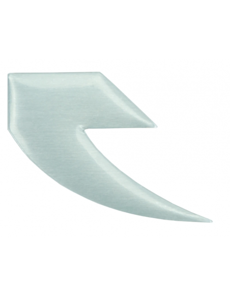 Tall Order Logo Alloy Flat Badge Polished