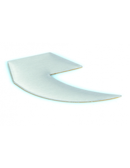 Tall Order Logo Alloy Flat Badge Polished