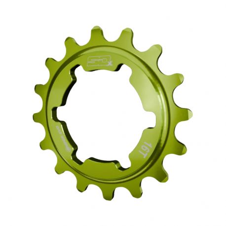 Pignon SD-X Sniper Evo- Aluminium - Lime