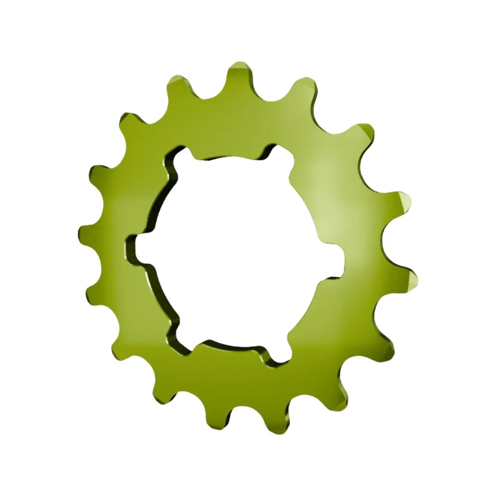 Pignon SD-X Sniper Evo- Aluminium - Lime