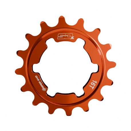 Pignon SD-X Sniper Evo- Aluminium - Orange