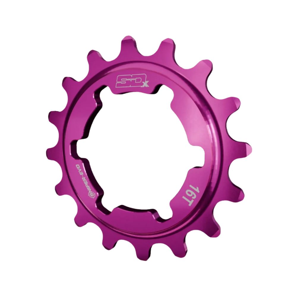 Pignon SD-X Sniper Evo- Aluminium - Pink