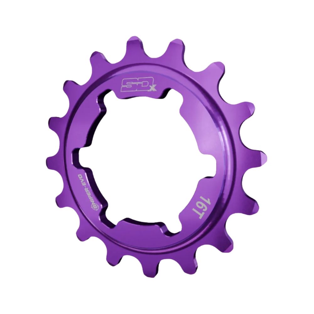 Pignon SD-X Sniper Evo- Aluminium - Purple
