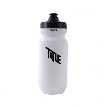 Title Water Bottle - White