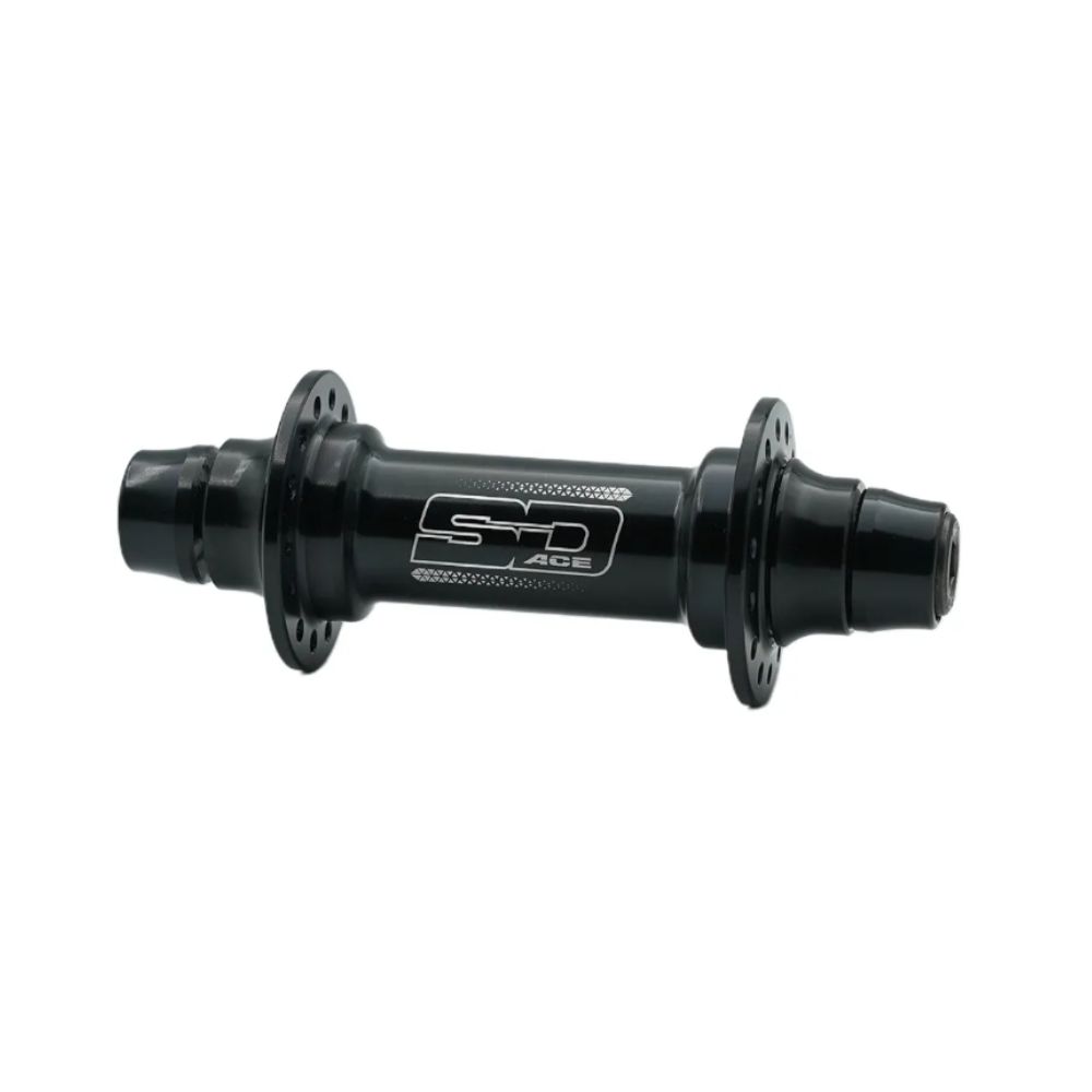 SD Ace Front Hub - 10mm - 28H - Black