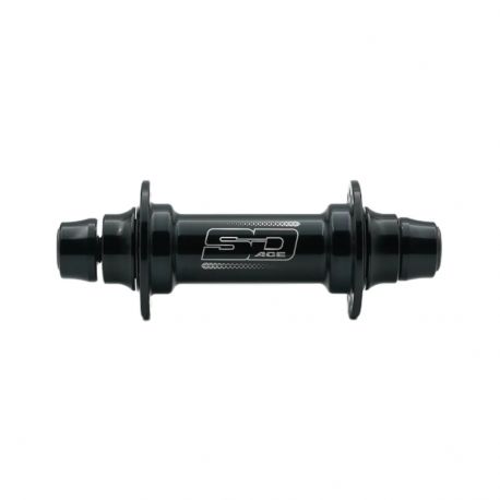 SD Ace Front Hub - 10mm - 28H - Black
