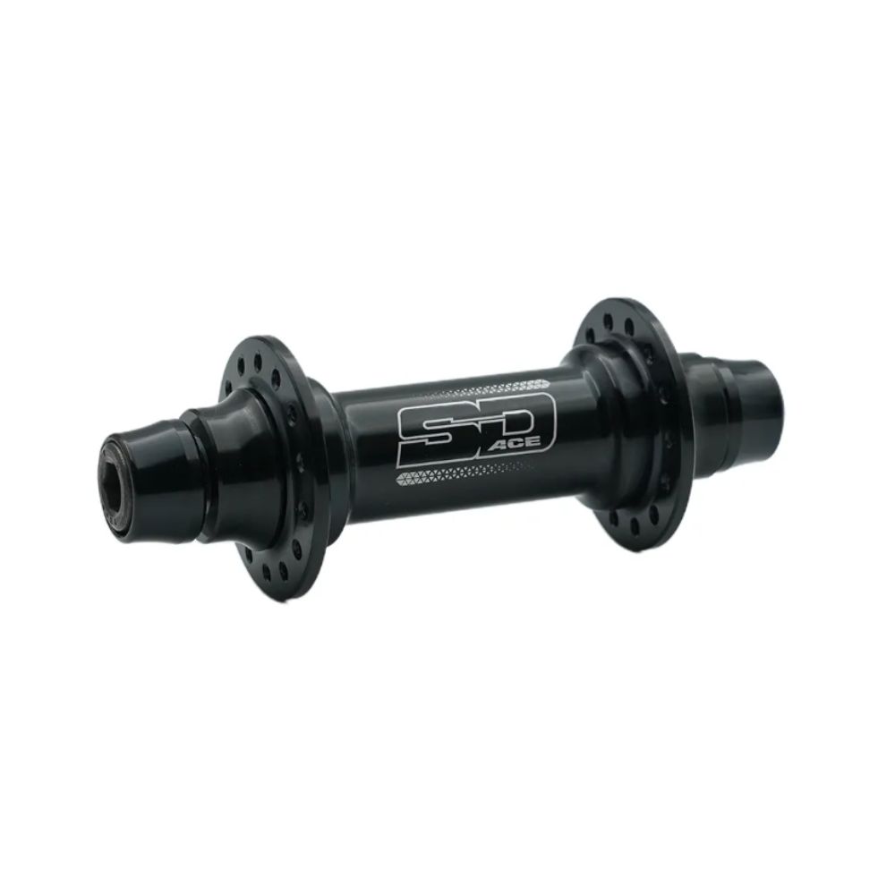 SD Ace Front Hub - 10mm - 28H - Black